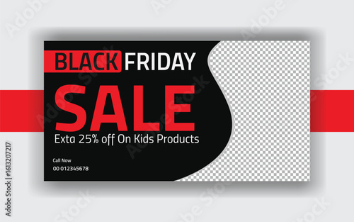 Black Friday sale Post banner template design and social media ads sale vector