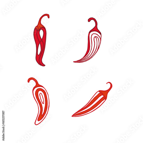Free Download hot chili pepper. Red chili pepper hand drawn illustration. Vibrant red chili pepper illustration. Hand drawn red chili pepper. Red chili pepper doodle. Spicy Red Vegetable Hand Drawn Illustration. - GFXLoad