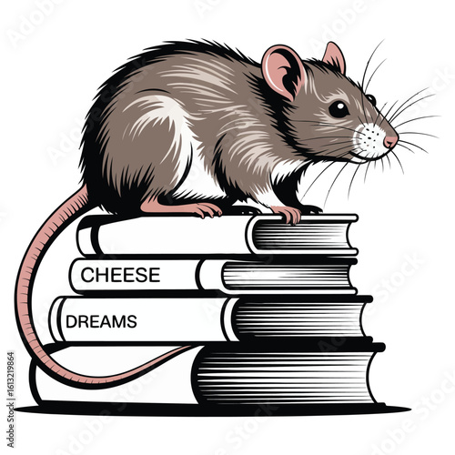 mouse and cheese