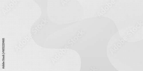 Abstract Geometric modern white and gray color vector illustration.