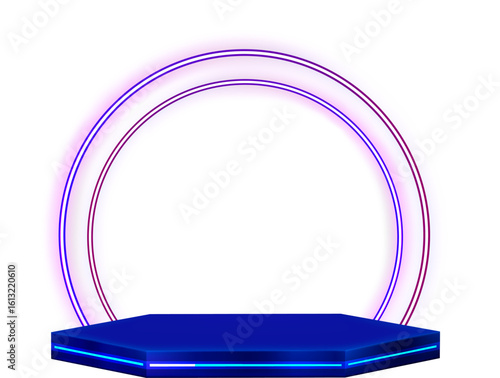 Neon Podium