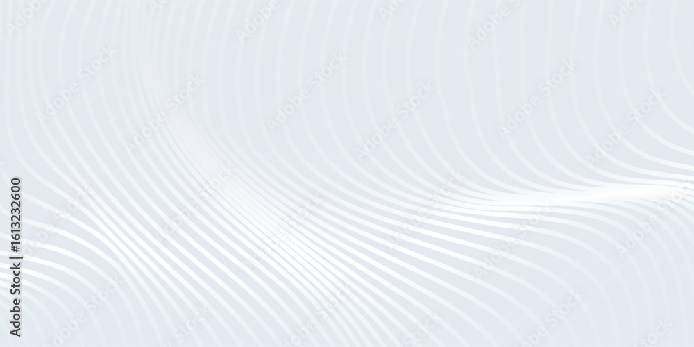 Naklejka premium Premium background design with white line pattern (texture) in luxury pastel colour. Abstract horizontal vector template for business banner, formal backdrop, prestigious voucher.