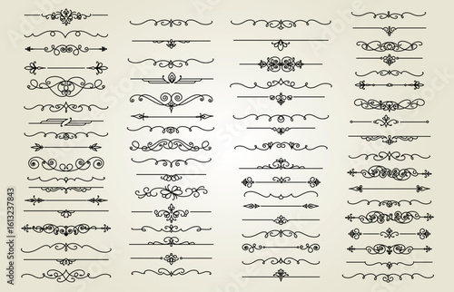 6483.eps calligraphic design elements