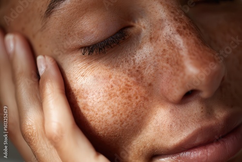 visible sunspots and age-related pigmentation
