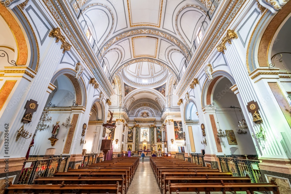 Fototapeta premium Church of Santa Maria del Mar in Valencia