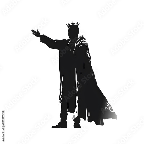 a king silhouette