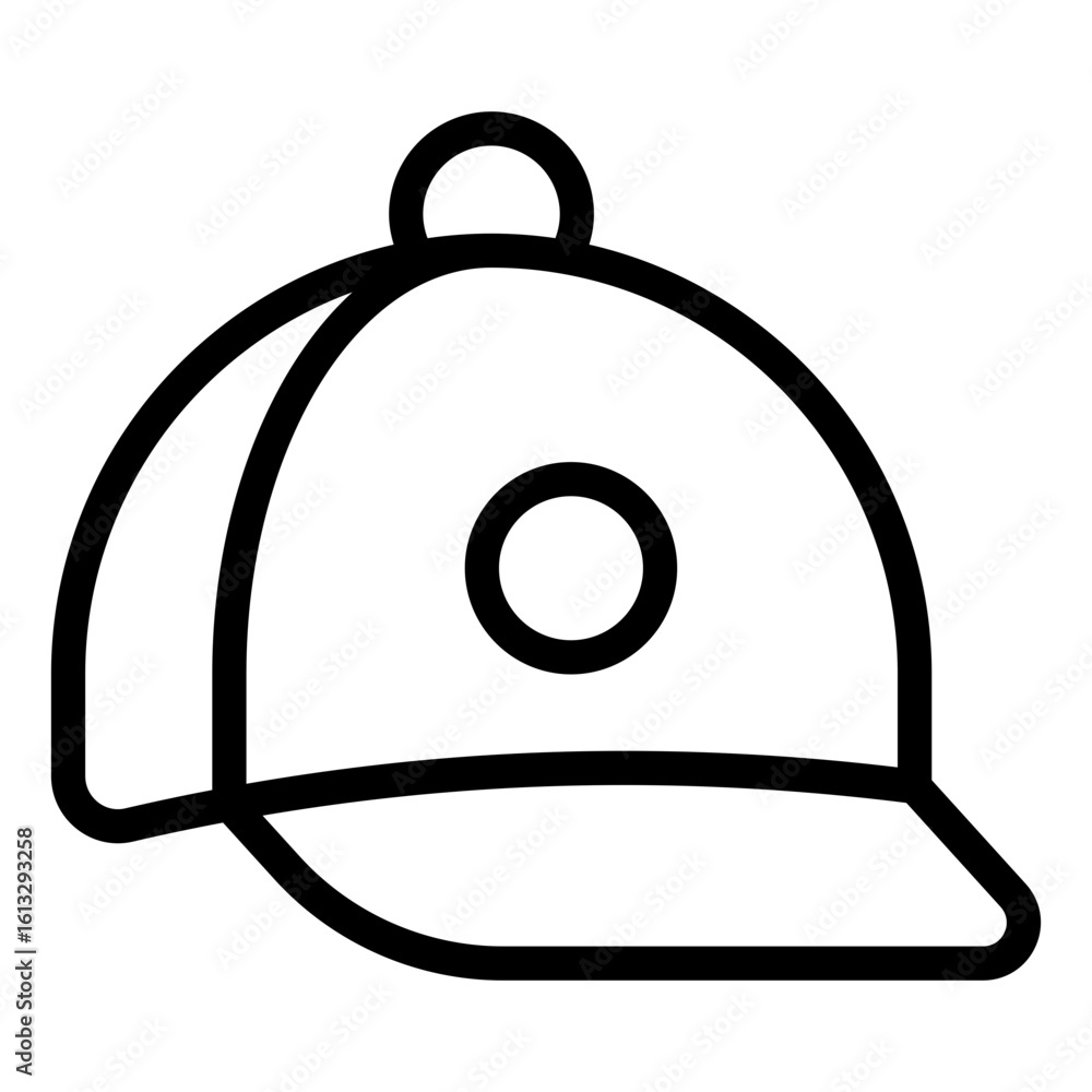 Obraz premium cap icon