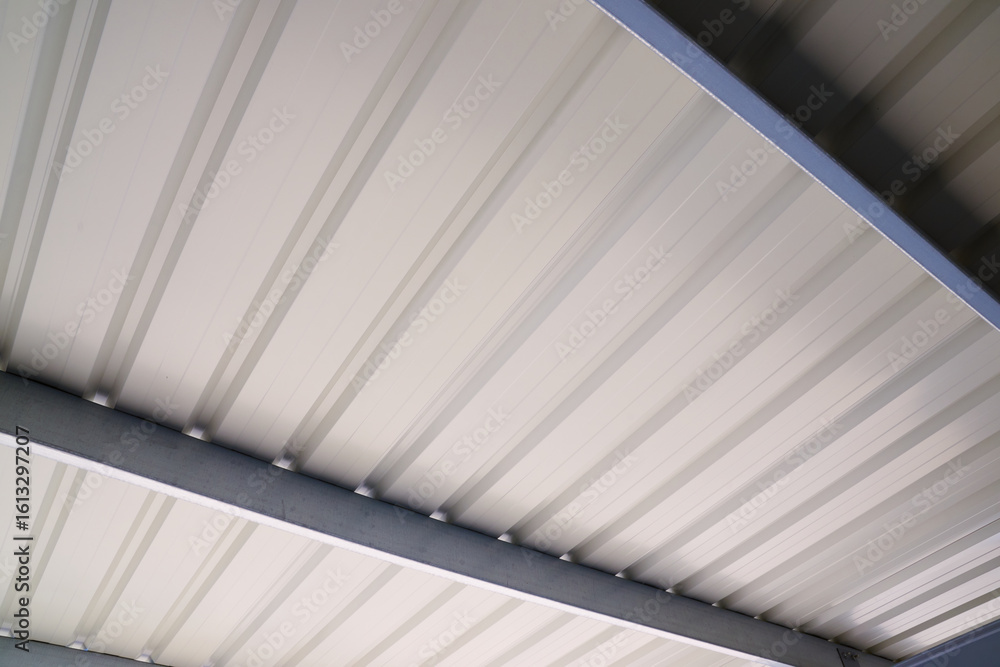 Obraz premium Detail of the roof of a parking garage