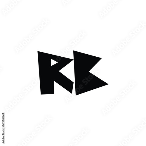 Free Download RB monogram logo design letter text name symbol monochrome logotype alphabet character simple logo - GFXLoad