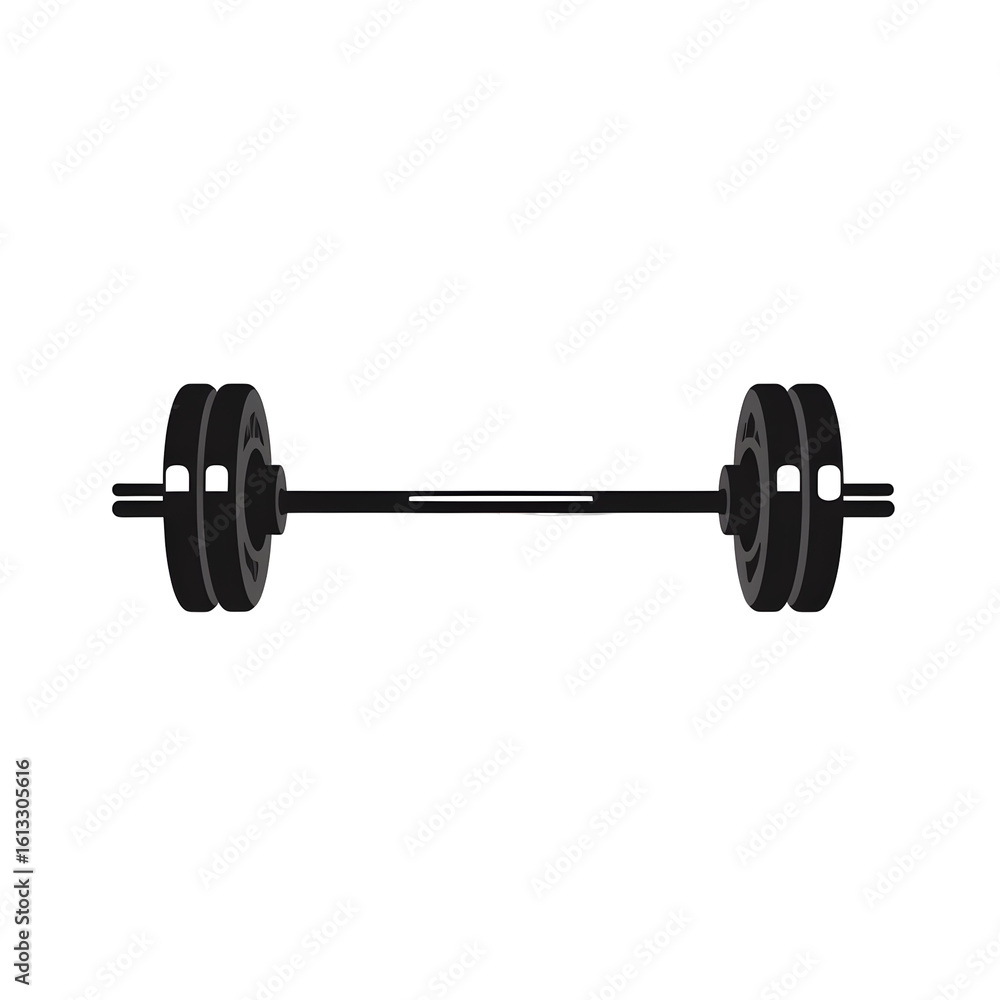 barbell silhouette barbell silhouette