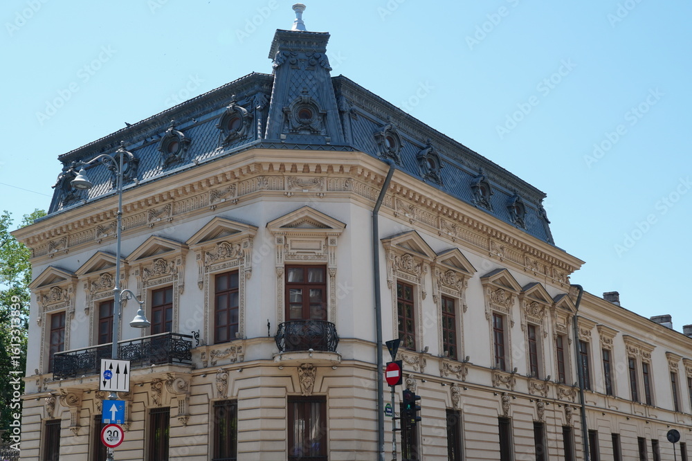 Obraz premium Filipescu-Cesianu House was an aristocratic residence in the 19th century, today it is an exhibition space for the Bucharest Municipal Museum