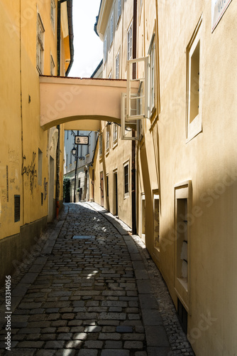 Canvas Print Eine Gasse in der Altstadt von Bratislava, Slowakei