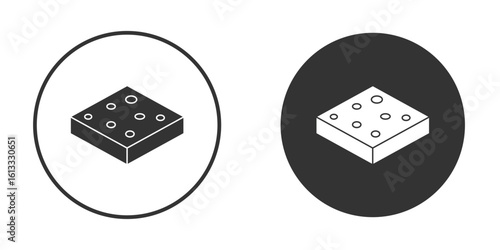 Halva icon vector graphics in trendy flat design.