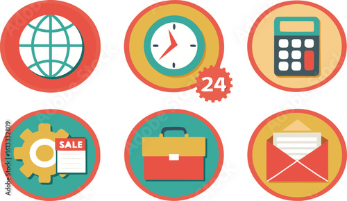 Globe clock calculator sale briefcase mail world time