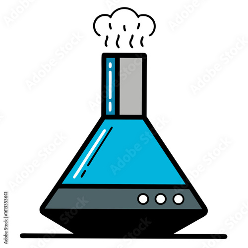 Laboratory Fume Hood Air Filtration System Vector
