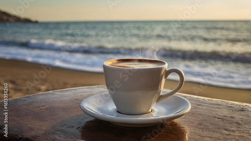 coffee on the beach