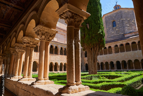 Cloister of the monastery of Santo Domingo de Silos