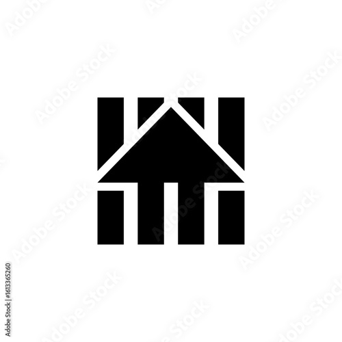 financial icon growing upwards