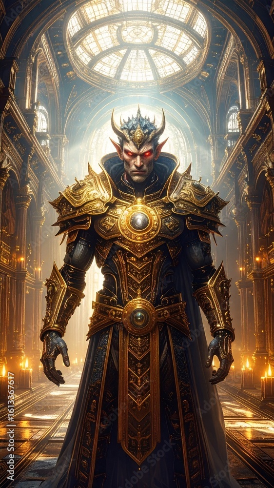 Obraz premium guardian of ethereal runes
