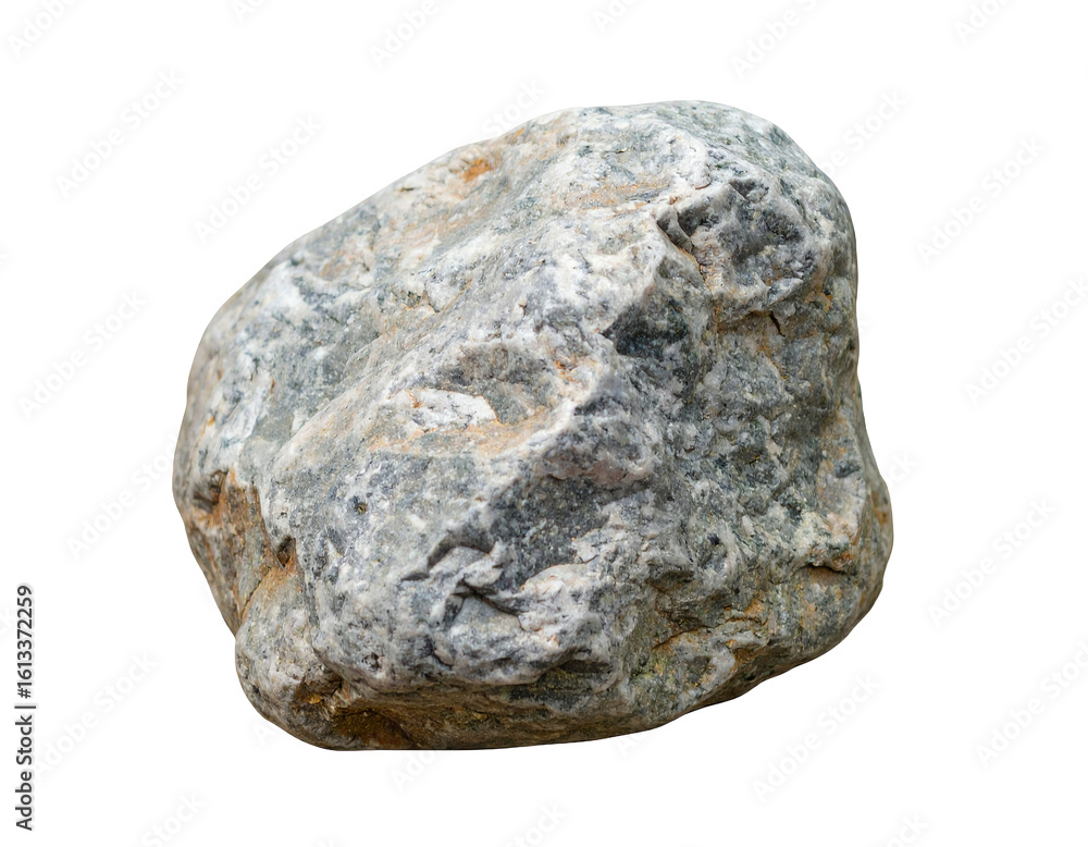 Obraz premium rock isolated on white background