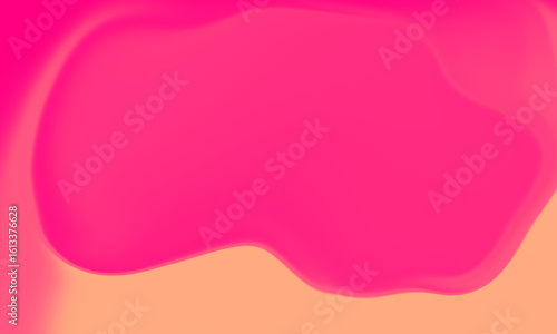 Vibrant Pink and Peach Abstract Liquid Flow