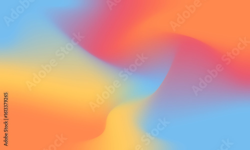 Vibrant abstract gradient background with flowing colors