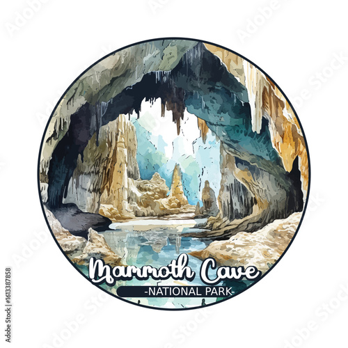 Mammoth Cave National park, Retro National park, United States of America National Park, national park service	