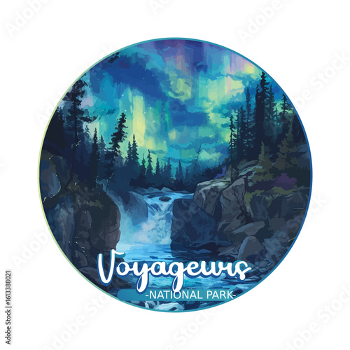 Voyageurs national park clipart	