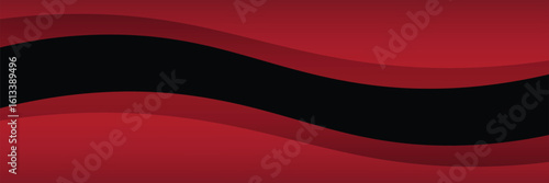 Free Download Vector red line background curve element with black space for text and message design, overlapping layers, vector - GFXLoad