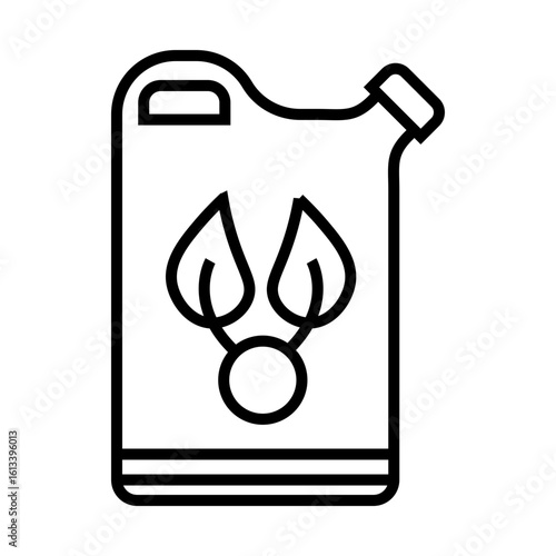 Biofuel icon design