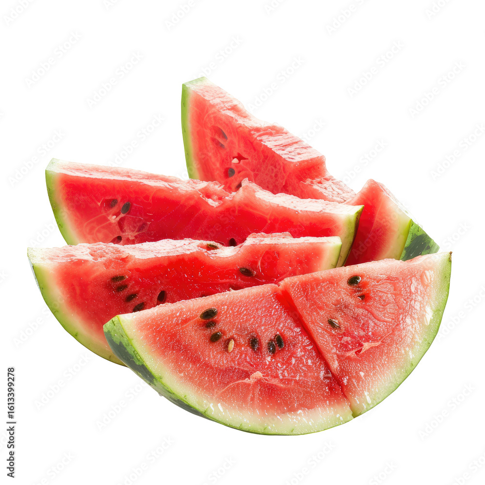 Close-up of watermelon slices Close-up of watermelon slices