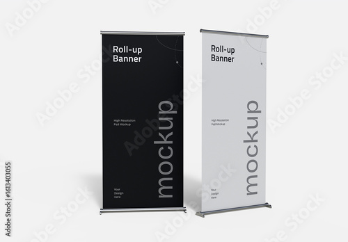Roll Up Banner Mockup