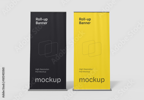 Roll Up Banner Mockup
