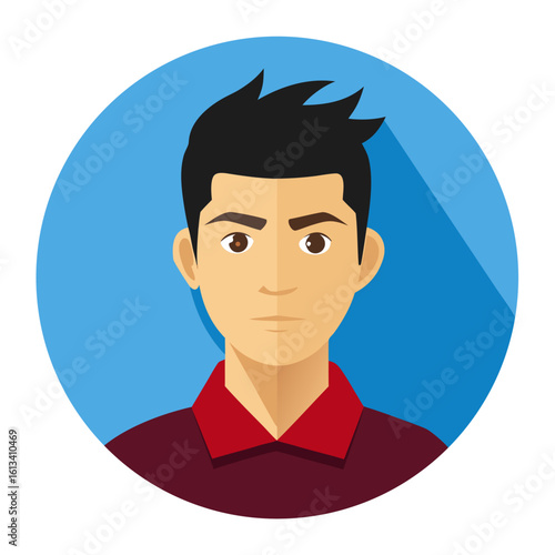 portrait of a handsome man