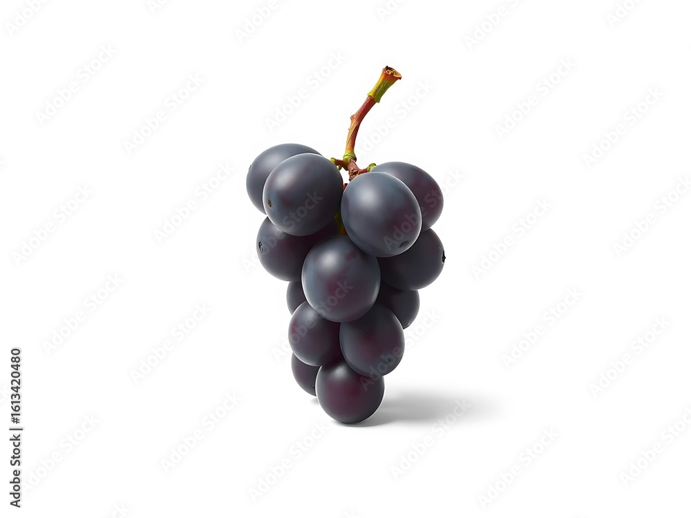 Fototapeta premium bunch of red grapes