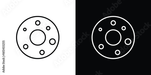 Rubber ring icon collection. Line vector sign, symbol for web and mobile