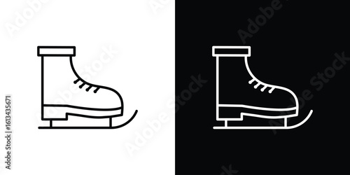 Karate fighter icon collection. Line vector sign, symbol for web and mobile