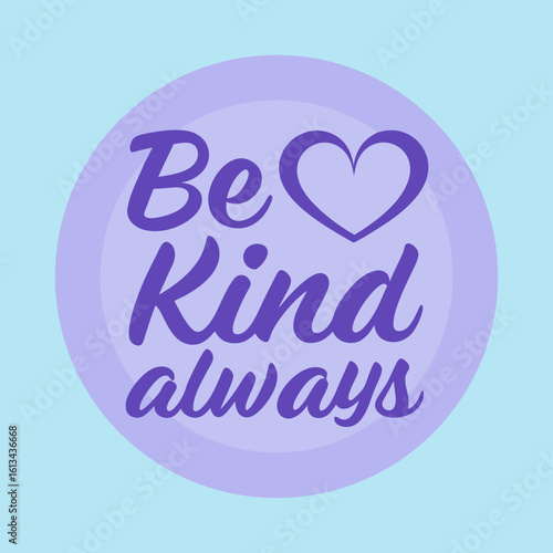 Be Kind Always Logo