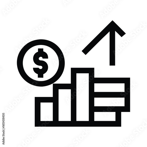 Increasing profits and wealth growth financial investment