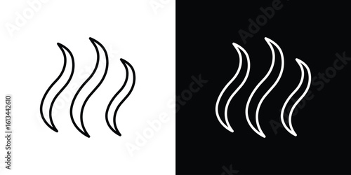 Aroma icon collection. Line vector sign, symbol for web and mobile