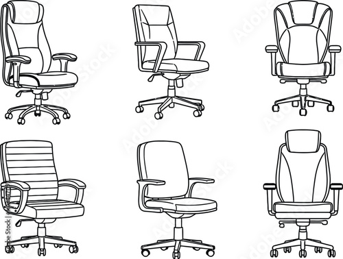 Office chair styles and designs ergonomic task chair executive chair computer chair