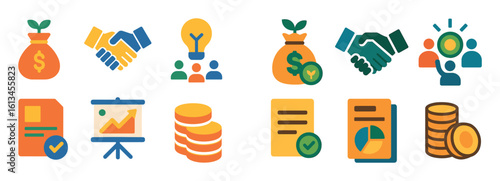 Entrepreneur Icons Set