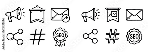 Marketing Icon Grid