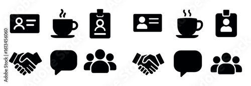 Entrepreneurship Icons Grid