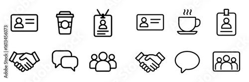 Minimalist Entrepreneurship Icons