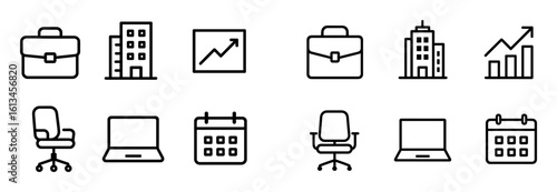 Minimalist Career Icons