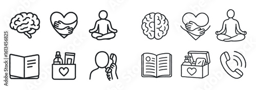 Mental Health Icons