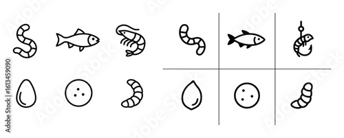Fishing Tackle Icons