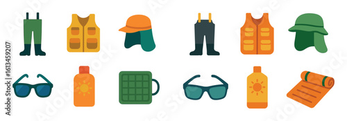 Fishing Gear Icons