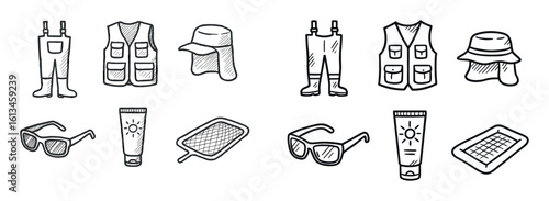 Fishing Gear Sketches